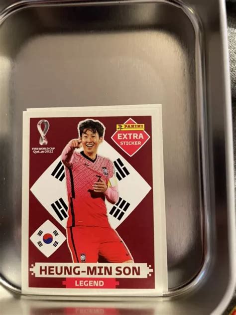 HEUNG MIN SON Panini Qatar 2022 FIFA World Cup Extra Sticker Legend