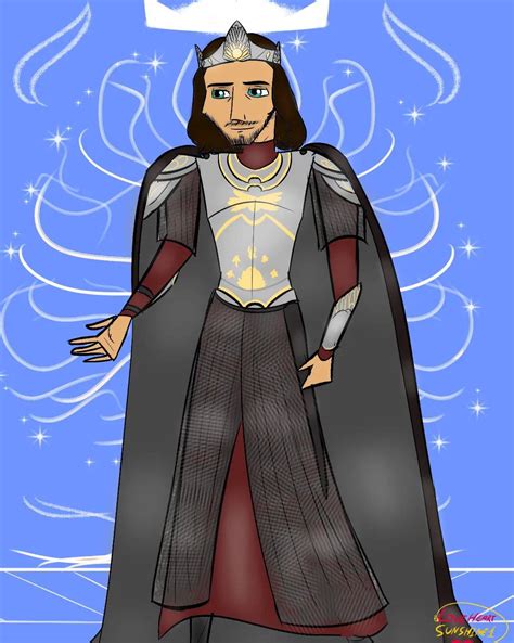 King Aragorn Of Gondor by Loveheartsunshine1 on DeviantArt