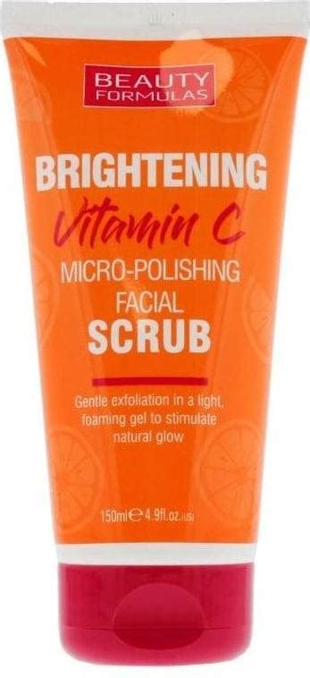 Beauty Formulas Brightening Vitamin C Micro Polishing Facial Scrub