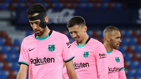 Levante 3 3 Barcelona Player Ratings As Blaugrana Title Challenge