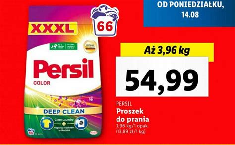 Promocja Proszek Do Prania Kg W Lidl