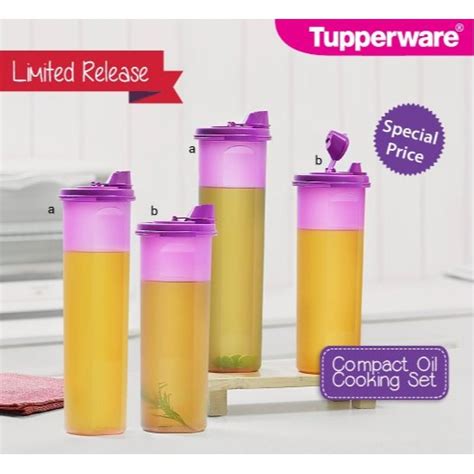 Jual Compact Cooking Oil Tupperware Original Indonesia Shopee Indonesia