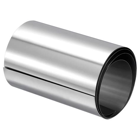 Stainless Steel Foil Roll Mm X Mm X M Polished Finish Metal