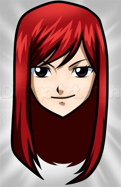 How To Draw Erza Scarlet Easy Hundreds Of Drawing Tuts On This Site