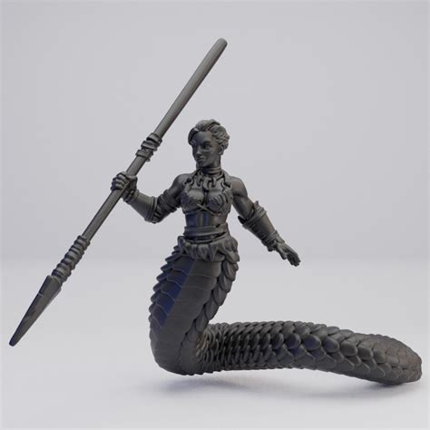 Hot Goblin ナガアマゾンスピア ミニチュア ホットゴブリン TRPG 女戦士