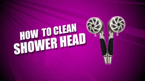 How To Clean Shower Head Say Goodbye To Clogged Shower Heads