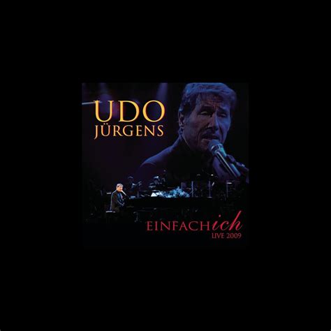 Einfach Ich Live Album By Udo Juergens Apple Music