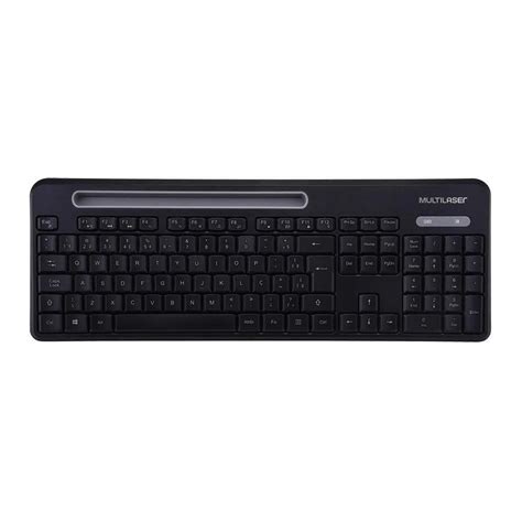 Kit Teclado E Mouse Usb Sem Fio Tc280 Tc281 Preto Multilaser