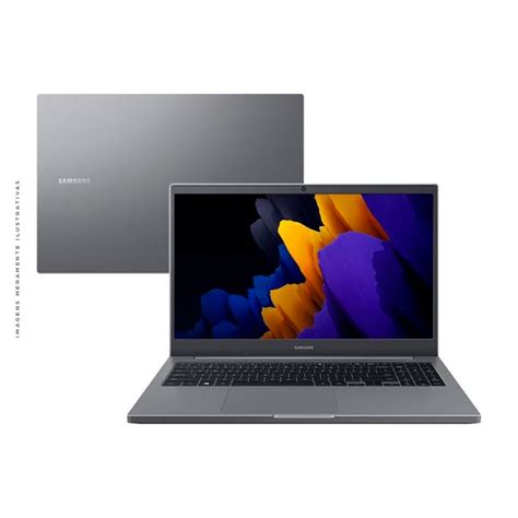 Notebook Samsung Book Intel Core I3 1115G4 NP550XDA KV3BR