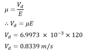 Drift Velocity- Definition, Formula, Examples