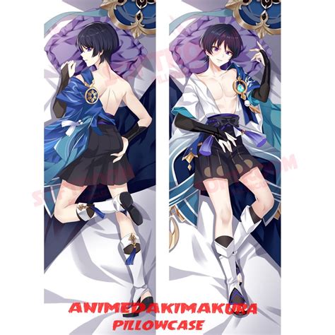 Wanderer Genshin Impact Dakimakura Body Pillowcase Sofa Bed Soft