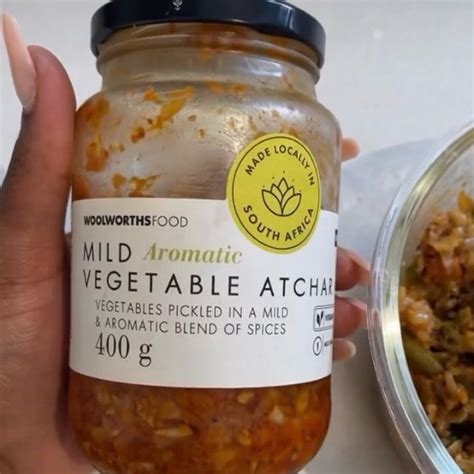 Woolworths Food Mild Vegetable Atchar Reviews Abillion