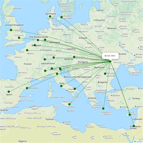 Iasi Destinations Routes Airport Information