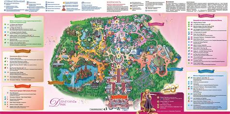 Map Of Disneyland Paris And Walt Disney Studios - Disneyland Paris Map ...