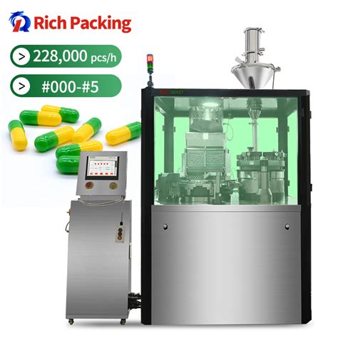 Ce Iso Certified Fully Automatic Capsule Filling Machine Applicated In