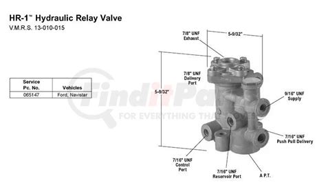 065147 By Bendix Relay Valve