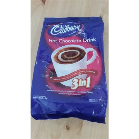 Jual Sachets Cadbury Hot Chocolate Drink Minuman Cokelat Cadbury Shopee Indonesia