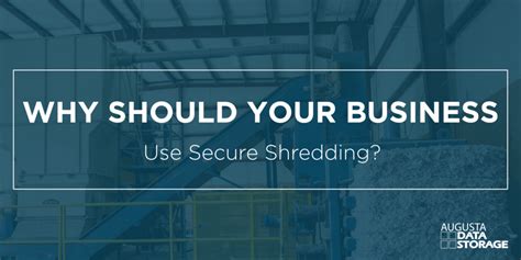 Reasons To Use Secure Shredding Services