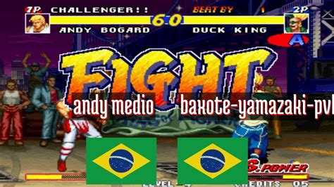 Real Bout Fatal Fury Ft Andy Medio Br Vs Baxote Yamazaki Pvh