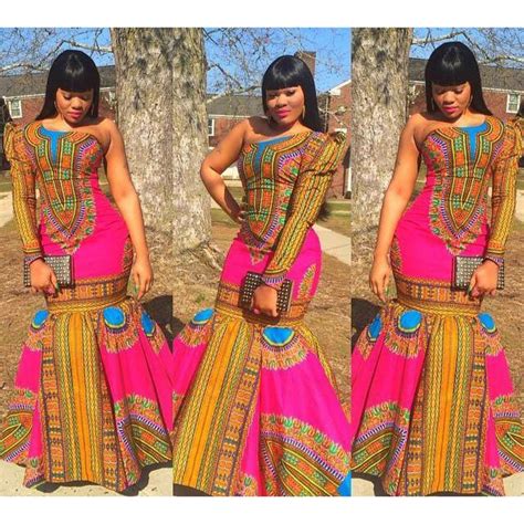 Aso Ebi Style Fabulous Ankara Long Gown Style 2015