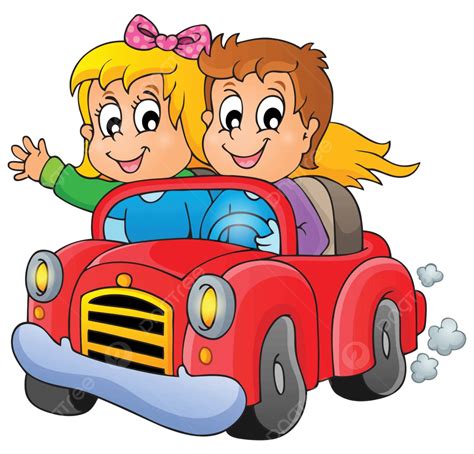 Car Theme Image Cartoon Vehicle Artwork Vector Cartoon Vehicle