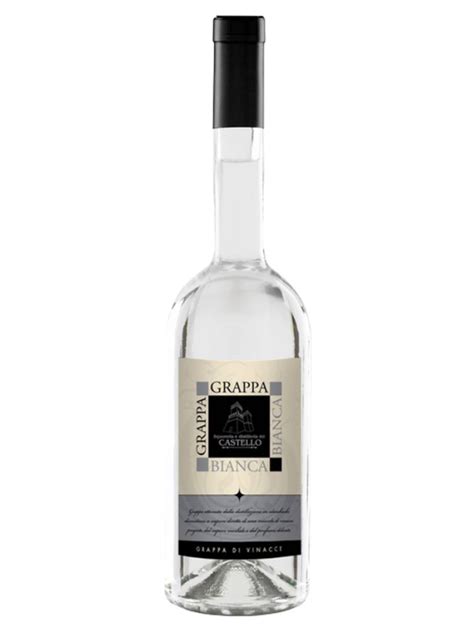 Grappa Castello Bianca 70 Cl 40 Rasch Vin Spiritus