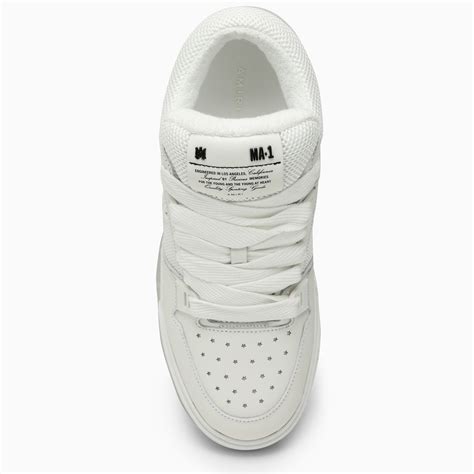 Amiri Ma 1 White Trainer Thedoublef