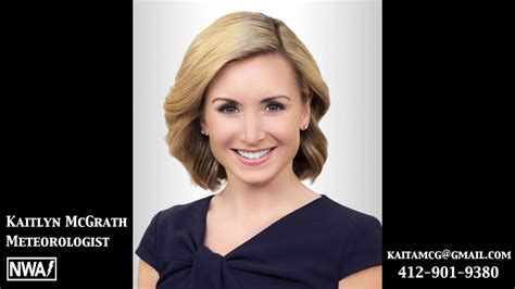 Meteorologist Kaitlyn Mcgrath Reel 2020 Youtube