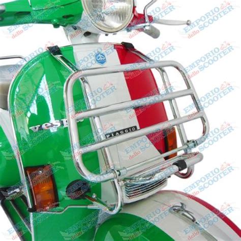 Portapacchi Cromato Anteriore Per Vespa Px Pk Vesponi Eds Vespa