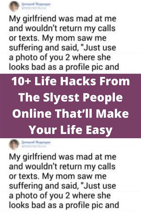 10 Life Hacks From The Slyest People Online Thatll Make Your Life Easy Life Hacks People