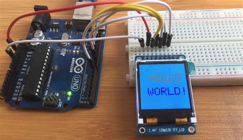 Arduino With DS3231 And ST7735 Color TFT Simple Circuit 51 OFF