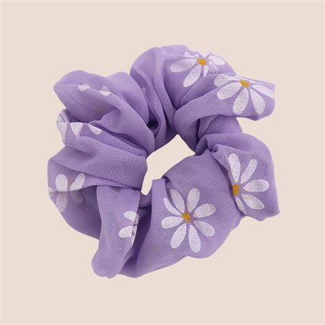 Blommig Scrunchie Plastsmycken Online BOB C BOB C Plastringar