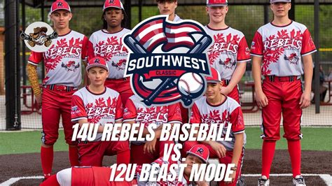 U Beast Mode Vs U Rebels Baseball Southwest Classic Baseball Game