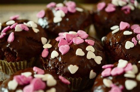 Muffins Coeur Fondant Au Chocolat Au Lait Coco Et Vanille Recette Facile