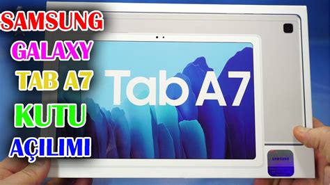 Samsung Galaxy Tab A Kutu A L M Sm T Fiyat Performans