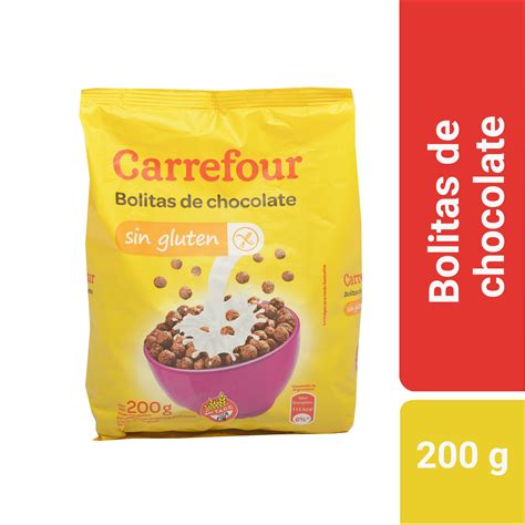 Cereal Bolitas De Chocolate Sin Gluten Carrefour Desde 1 590 00