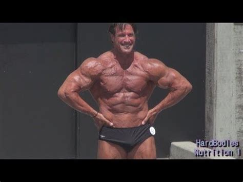 Bill McAleenan 55 Year Old Bodybuilder Routine At Muscle Beach 5 27 13