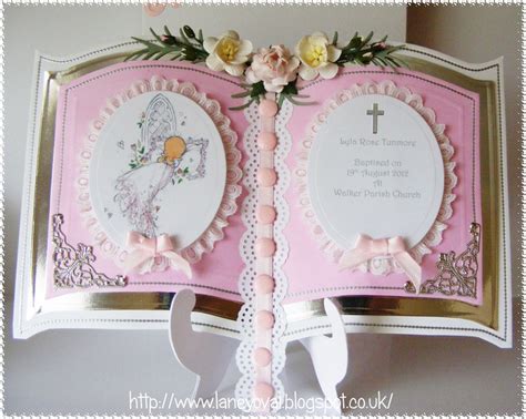 Baby Girl Baptism Card Book, I Card, Christening Cards For Boys, Confirmation Cards, Crafters ...