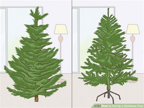3 Ways to Put Up a Christmas Tree - wikiHow