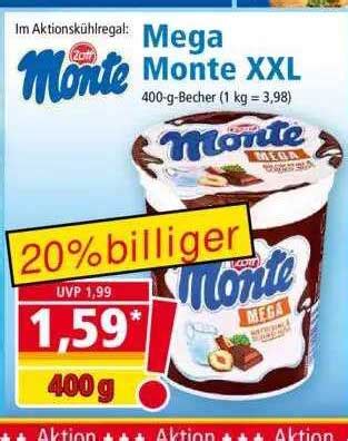 Zott Monte Mega Angebot Bei Lidl