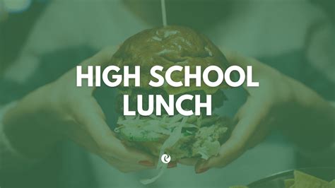 High School Lunch Parkcrest Christian Church