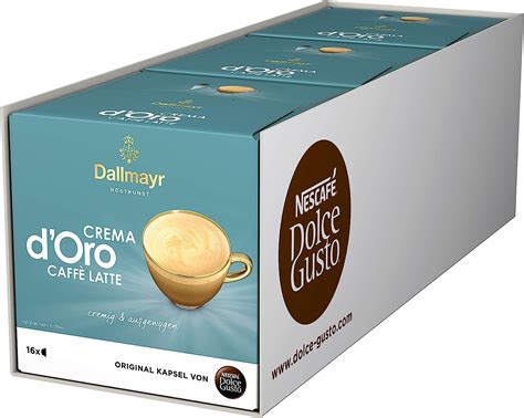 Nescaf Dolce Gusto Dallmayr Crema D Oro Caff Latte Amazon Fr Epicerie