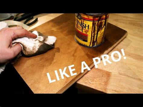 How To Stain Wood LIKE A PRO Pine Wood Staining Tips And Tricks YouTube