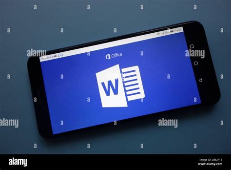 Microsoft Word App Icon Hi Res Stock Photography And Images Alamy