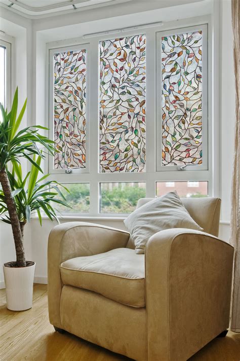 Artscape New Leaf 24 in. x 36 in. Window Film 02-3021 - The Home Depot ...