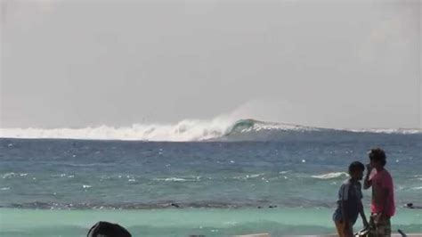 Surfing Perfect Waves At Chicken Maldives Youtube