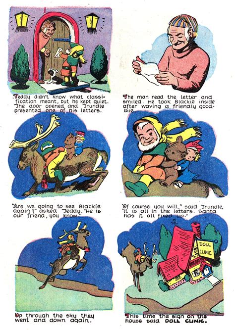 Saved From The Paper Drive Santa Claus Funnies Del Four Color 175