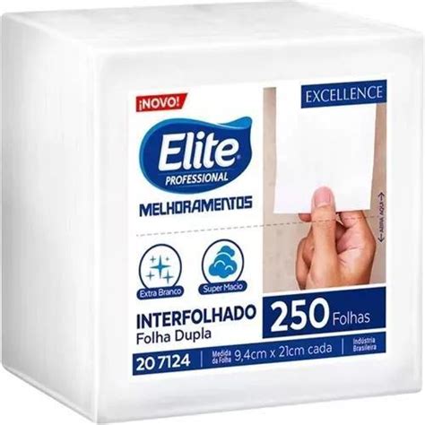 Papel Higi Nico Interf Folha Dupla Excellence Folhas Elite