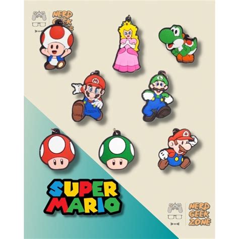 Chaveiros Do Super Mario World Shopee Brasil