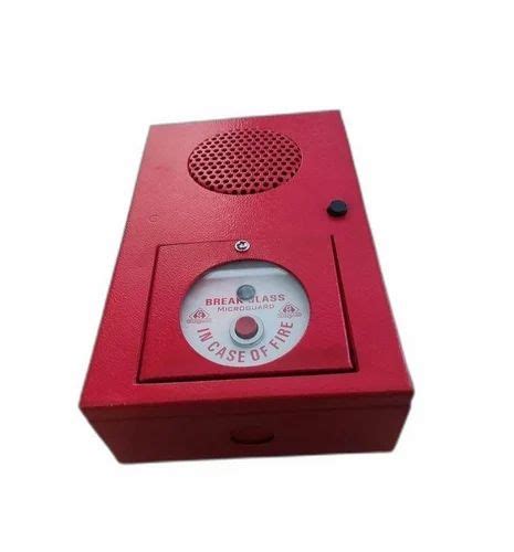 Mild Steel Fire Alarm Hooter 240 V 500 Db At Rs 950 In Nashik Id 26139183433